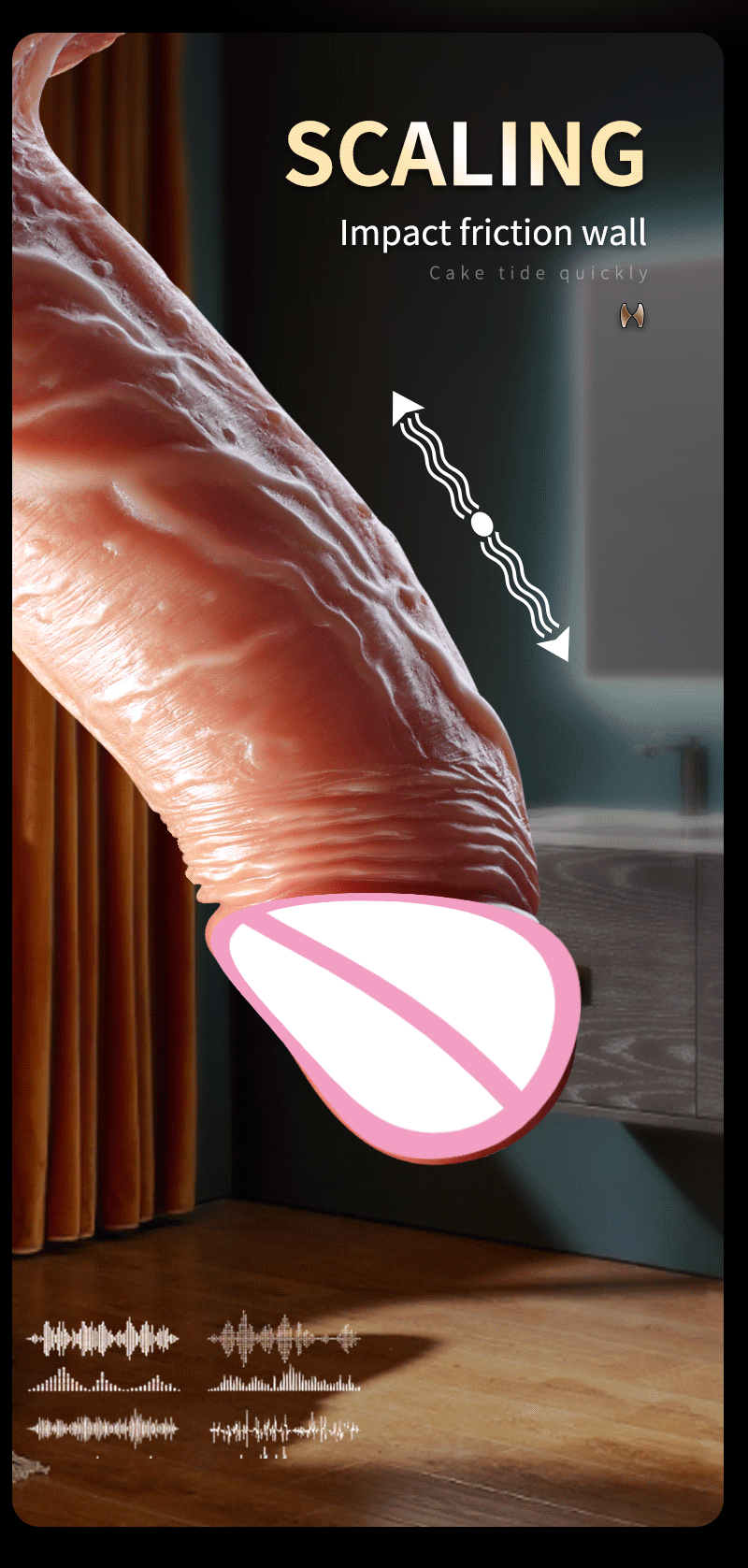 Automatic Realistic Big Dildo Vibrator Nude Penis Artificial Telescopic Swing Heating Silicone Remote Control Sex Toys for Women