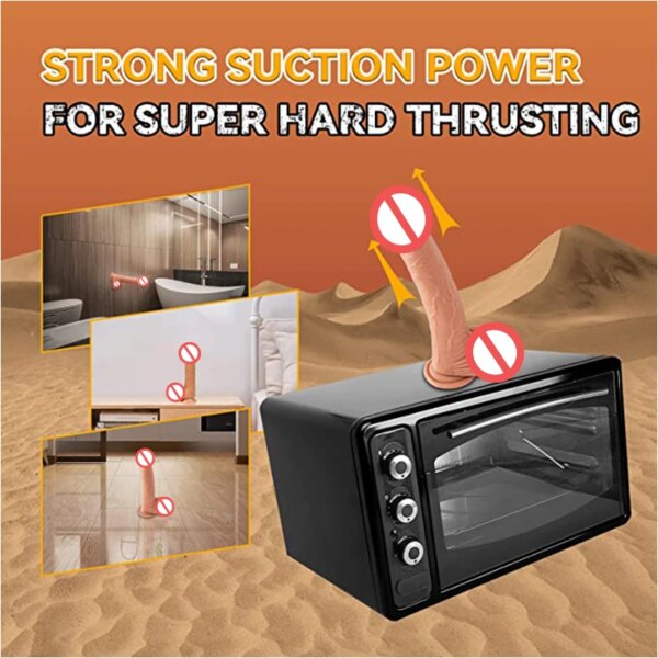 Automatic Realistic Big Dildo Vibrator Nude Penis Artificial Telescopic Swing Heating Silicone Remote Control Sex Toys for Women
