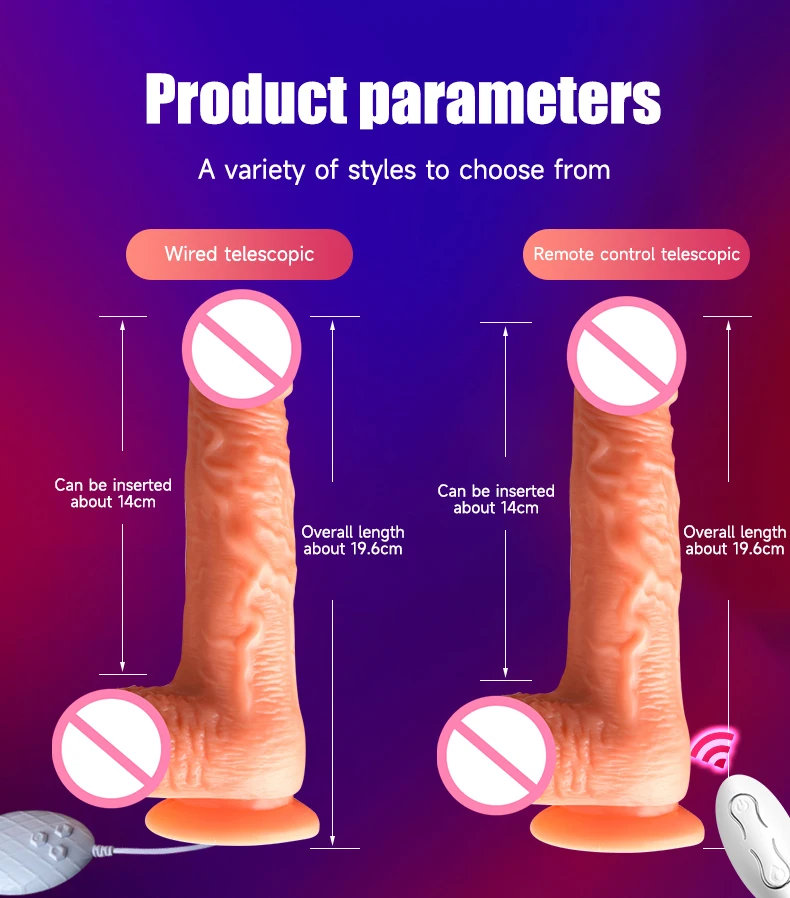 Realistic Big Dildo Vibrator Telescopic Female Masturbation Suction Cup Heating Penis Remote Control Dick for Women Sex Toys Realistic Big Dildo Vibrator Telescopic Female Masturbation Suction Cup Heating Penis Remote Control Dick for Women Sex Toys