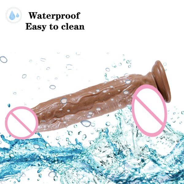 Female Giant Masturbator  Extra Large Dildo Healthy Soft Glue Suction Cup For Women Big Dick Sex Toys