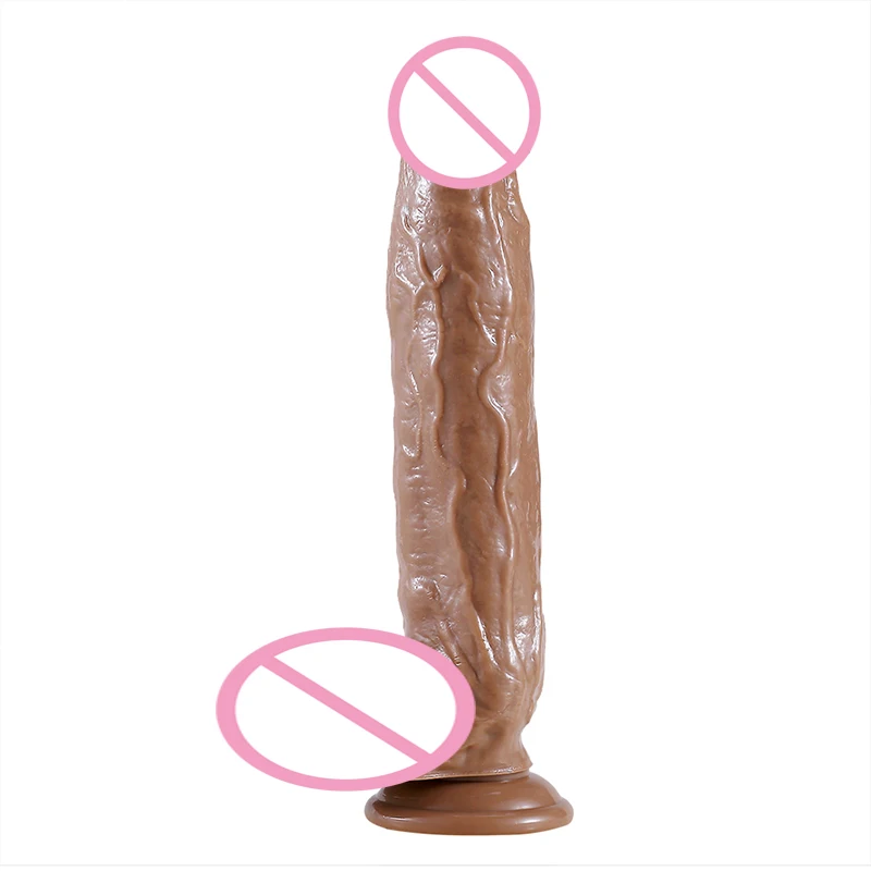 Moonuo Female Giant Masturbator  Extra Large Dildo Healthy Soft Glue Suction Cup For Women Big Dick Sex Toys