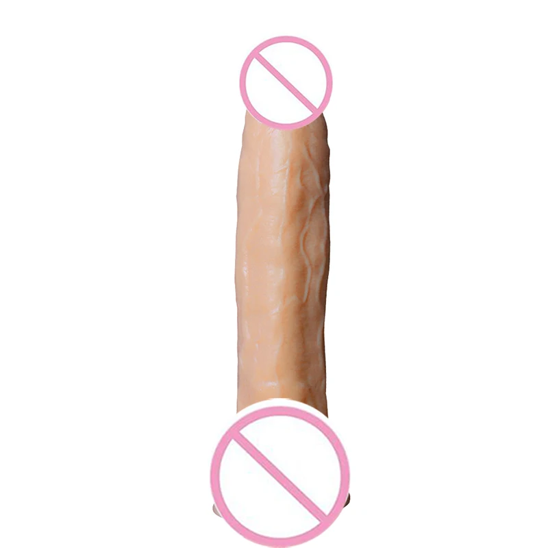 Moonuo Female Giant Masturbator  Extra Large Dildo Healthy Soft Glue Suction Cup For Women Big Dick Sex Toys