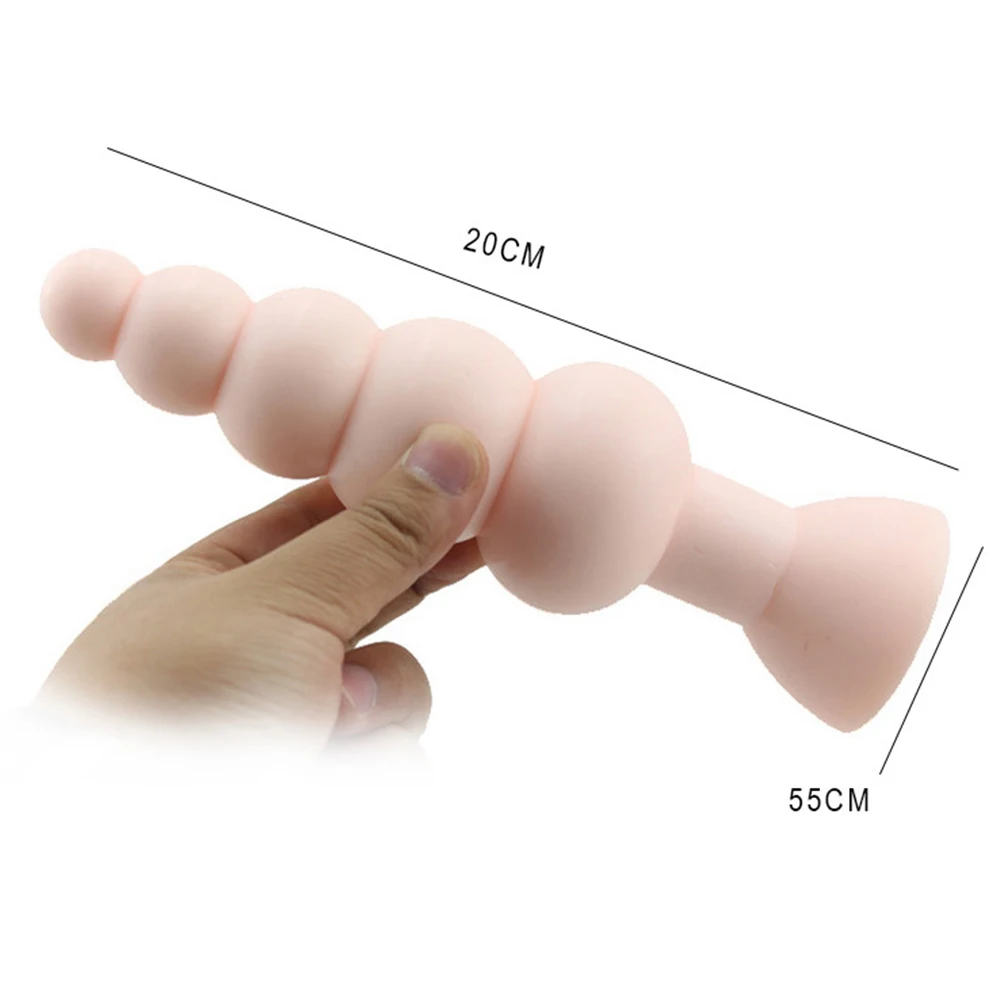 YUKUI Large Anal Beads Sex Toys For Women Men Lesbian Huge Big Dildo Butt Plugs Male Prostate Massage Female Anus Expansion YUKUI Large Anal Beads Sex Toys For Women Men Lesbian Huge Big Dildo Butt Plugs Male Prostate Massage Female Anus Expansion