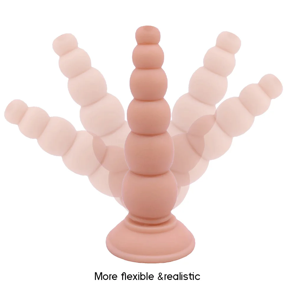 YUKUI Large Anal Beads Sex Toys For Women Men Lesbian Huge Big Dildo Butt Plugs Male Prostate Massage Female Anus Expansion YUKUI Large Anal Beads Sex Toys For Women Men Lesbian Huge Big Dildo Butt Plugs Male Prostate Massage Female Anus Expansion