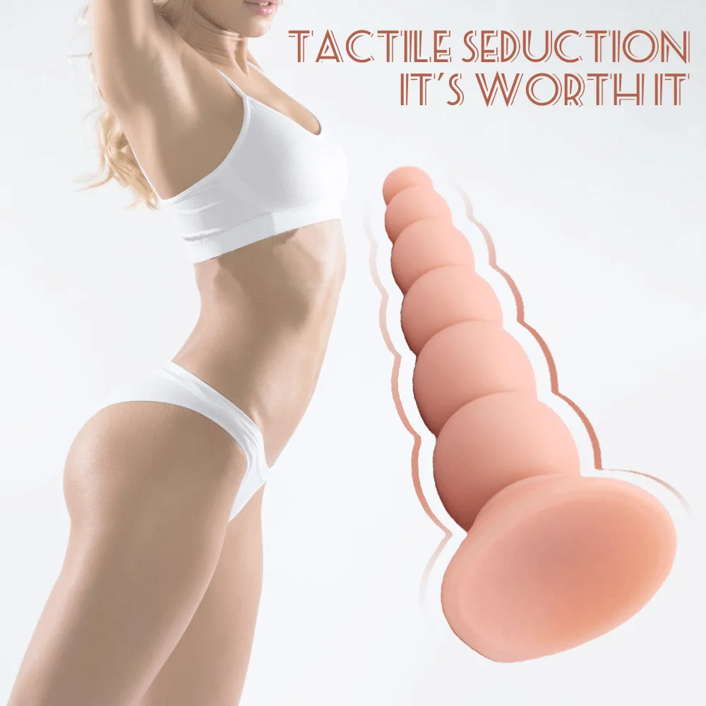 YUKUI Large Anal Beads Sex Toys For Women Men Lesbian Huge Big Dildo Butt Plugs Male Prostate Massage Female Anus Expansion YUKUI Large Anal Beads Sex Toys For Women Men Lesbian Huge Big Dildo Butt Plugs Male Prostate Massage Female Anus Expansion