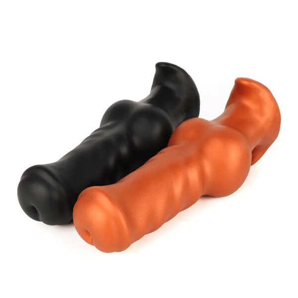 New Soft Dog Dildo Silicone Back Big Butt Plug Alien Animal Dildo Fisting Large Anal Toys Sex Toy For Women Men Anal Dilator Xxl