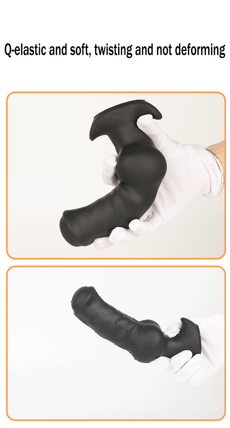 New Soft Dog Dildo Silicone Back Big Butt Plug Alien Animal Dildo Fisting Large Anal Toys Sex Toy For Women Men Anal Dilator Xxl