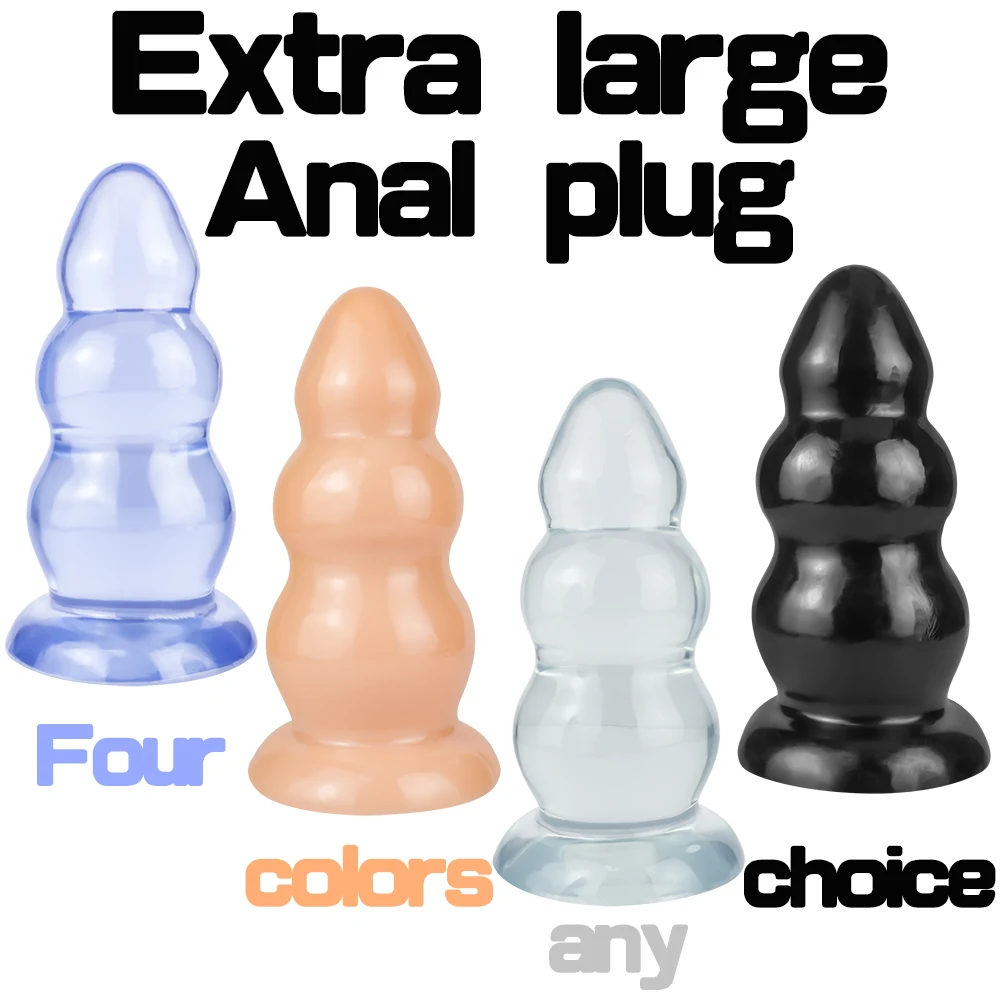 Super Large Anal Butt Plug Huge Anal Dildo Anus Big ButtPlug Expansion Prostate Massager Anal Masturbator for Men Adult Sex Toys