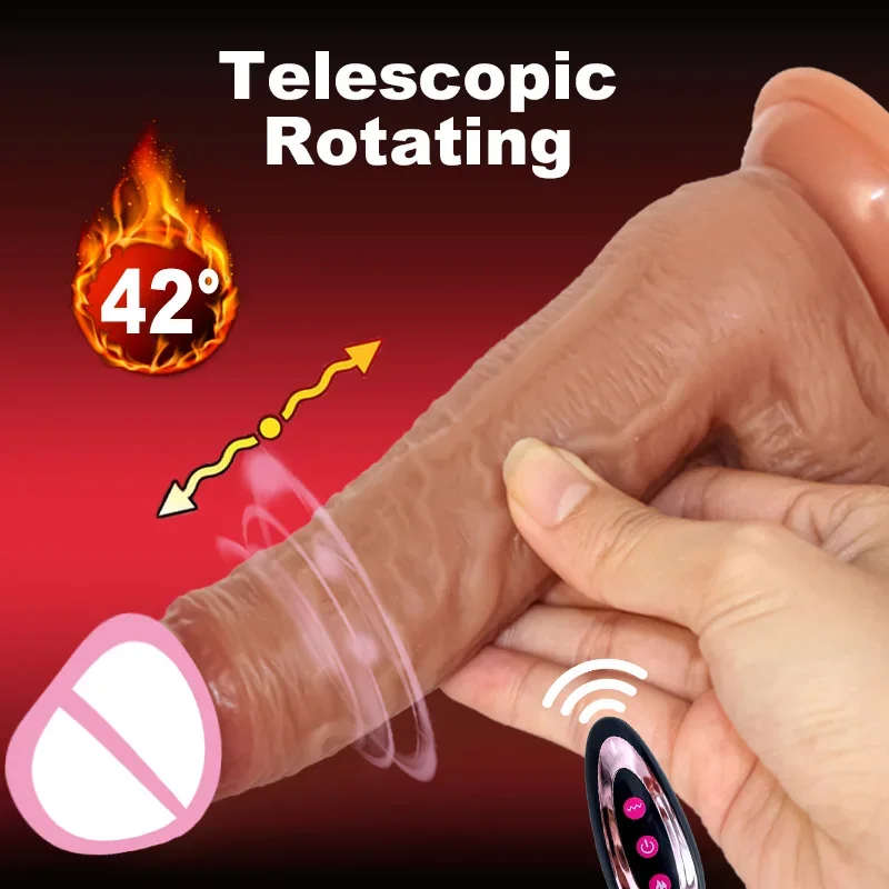 Vibrator for Women Sextoy Heating Dildo Penis Vibrators Female Masturbators Big Telescopic Swing Erotic Toy Sex Toys for womans