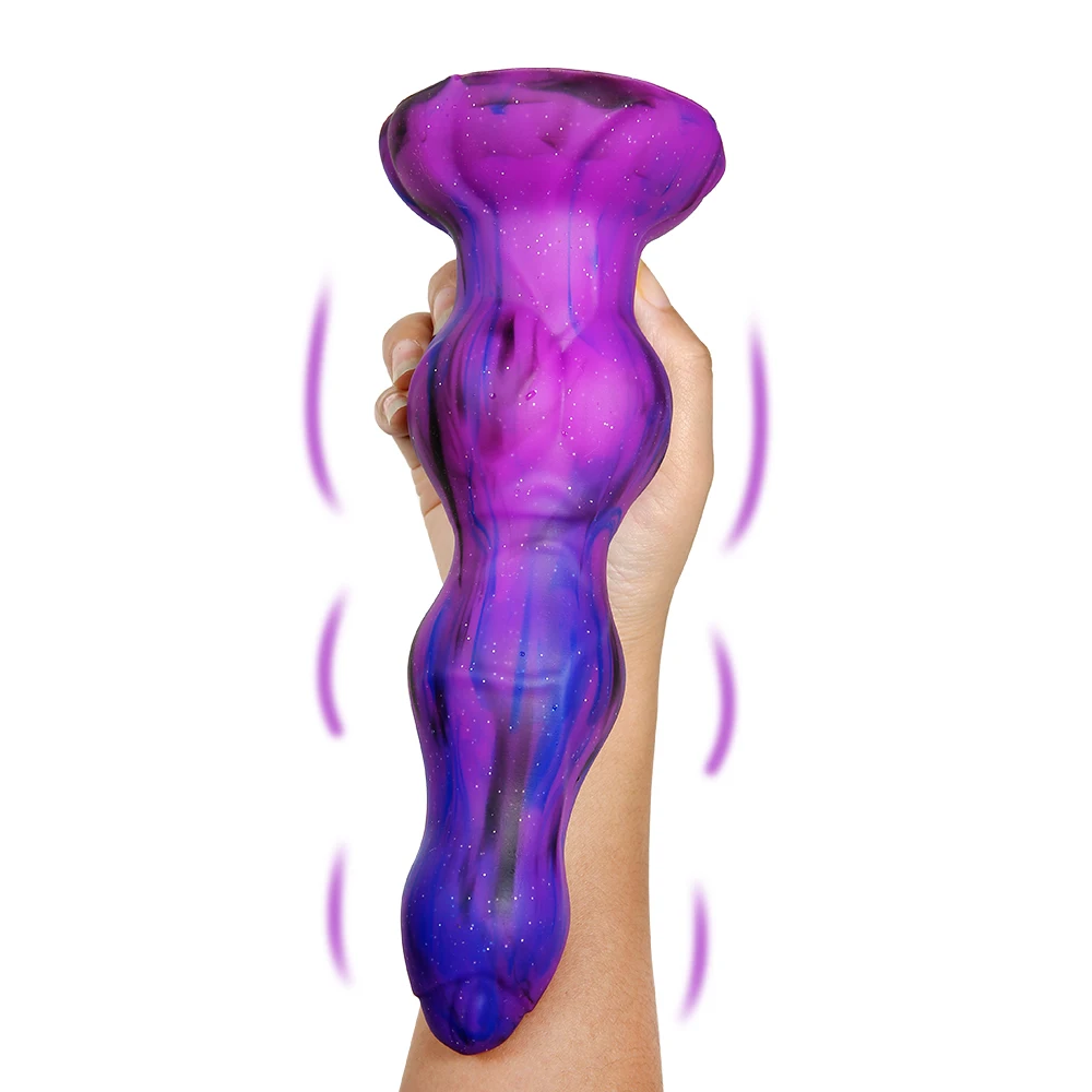 Realistic Silicone Animal Dildo Huge Penis Thick Dildo Big Butt Plug Vaginal G-spot Stimulator Monster Dildo Sex Toys For Women