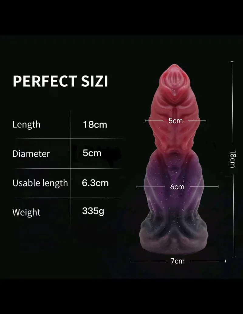 Realistic Silicone Animal Dildo Huge Penis Thick Dildo Big Butt Plug Vaginal G-spot Stimulator Monster Dildo Sex Toys For Women