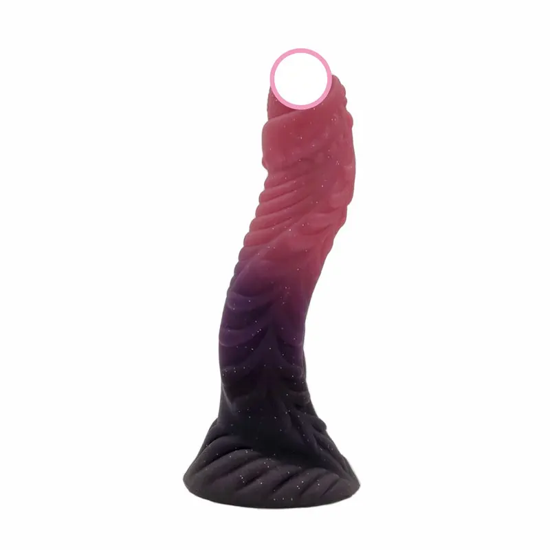 Realistic Silicone Animal Dildo Huge Penis Thick Dildo Big Butt Plug Vaginal G-spot Stimulator Monster Dildo Sex Toys For Women