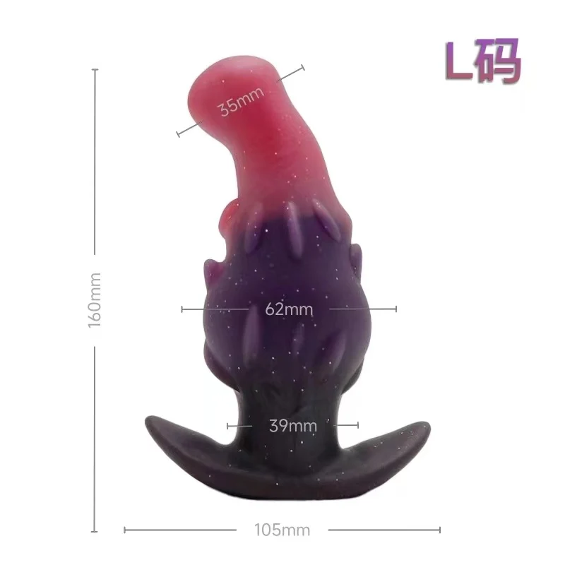 Realistic Silicone Animal Dildo Huge Penis Thick Dildo Big Butt Plug Vaginal G-spot Stimulator Monster Dildo Sex Toys For Women