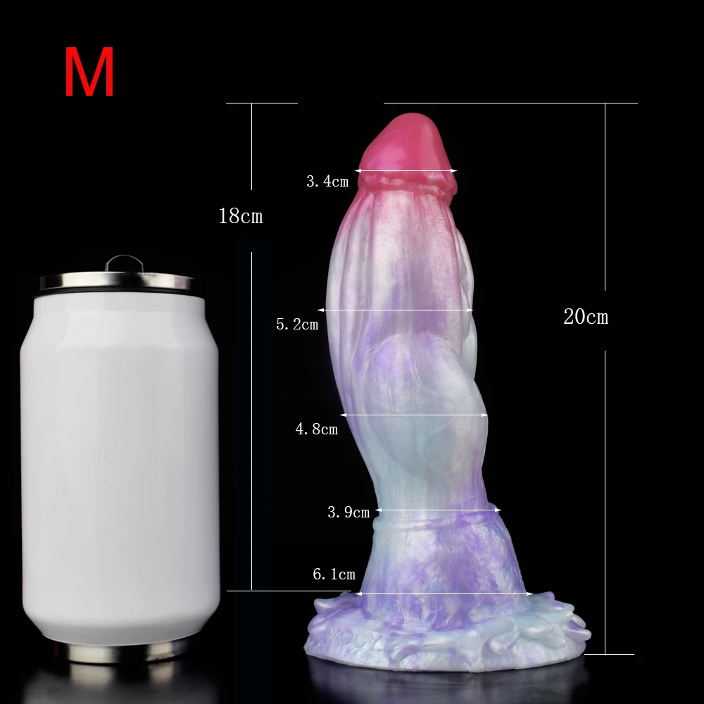 FAAK Fantasy Dragon Dildo With Sucker Large Knot Anal Plug Sex Toys For Women Men Female Masturabtor Silicone Big Dong
