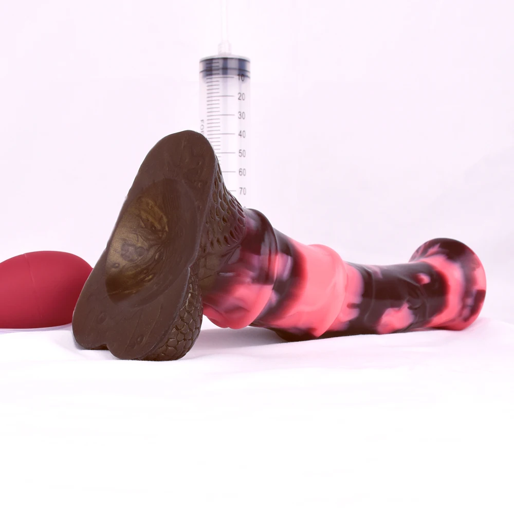 FAAK Fantasy Realistic Horse Knot Ejaculation Dildo Silicone Squirting Penis Large Anal Plug Sex Toys For Women Men Big Dong FAAK Fantasy Realistic Horse Knot Ejaculation Dildo Silicone Squirting Penis Large Anal Plug Sex Toys For Women Men Big Dong