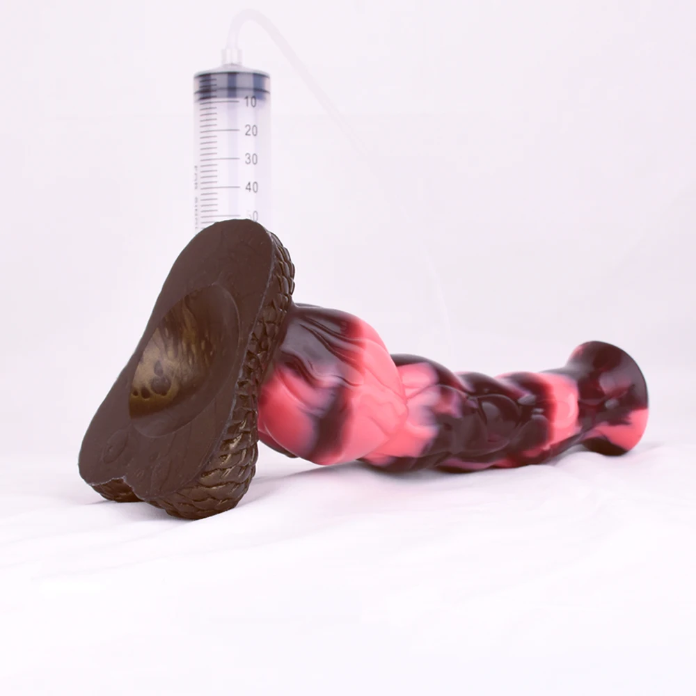 FAAK Fantasy Realistic Horse Knot Ejaculation Dildo Silicone Squirting Penis Large Anal Plug Sex Toys For Women Men Big Dong FAAK Fantasy Realistic Horse Knot Ejaculation Dildo Silicone Squirting Penis Large Anal Plug Sex Toys For Women Men Big Dong