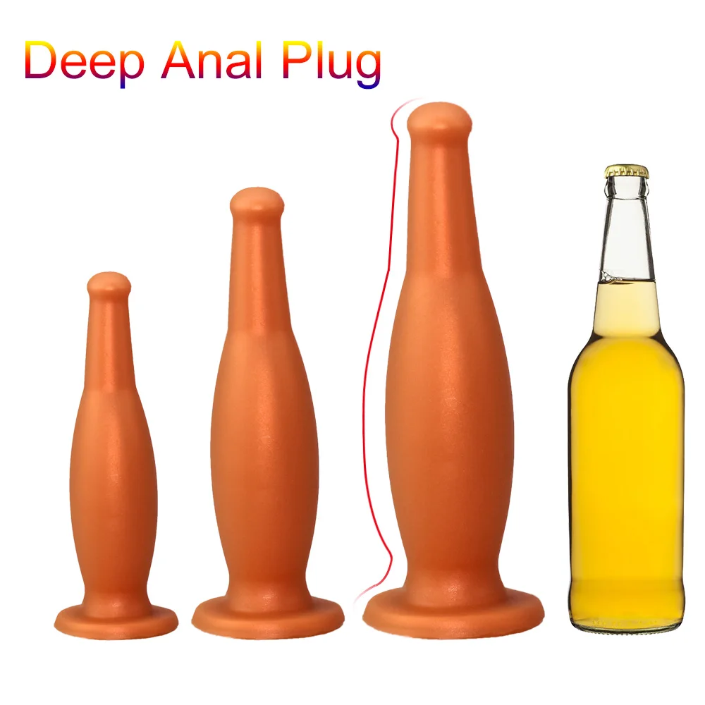 Silicone Big Dildo for Anal Sex Toys Large Anal Butt Plug Vagina Anus Expander With Suction Cup Dildo Buttplug Sex Toy for Adult