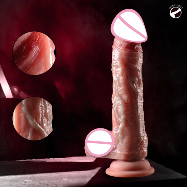 Realistic Dildo Big Penis Soft Dildos Female Masturbation Suction Cup Artificial Silicone Dick for Anal Dildio Sex Toy for Women