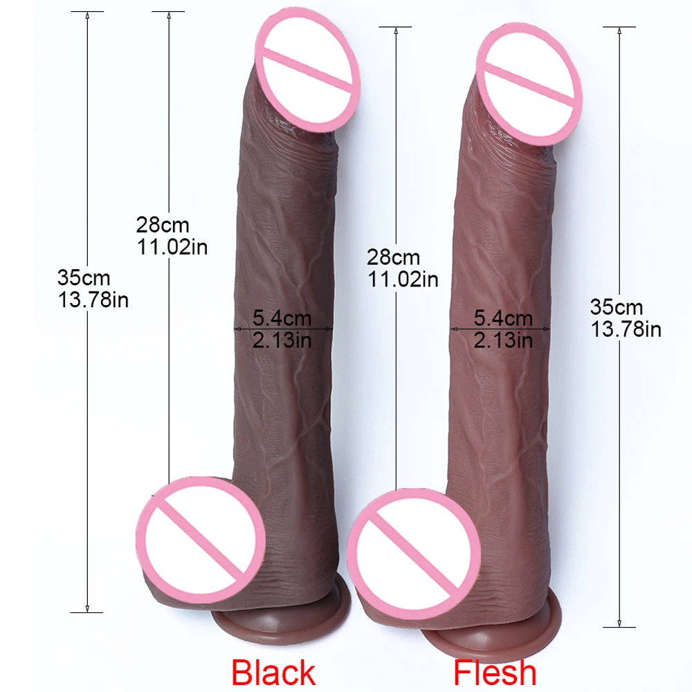 Skin Feeling Super Large Dildo Realistic Big Penis Soft Sexy Lesbian Strapon Suction Cup Vagina Orgasm Anal Sex Toys For Women Skin Feeling Super Large Dildo Realistic Big Penis Soft Sexy Lesbian Strapon Suction Cup Vagina Orgasm Anal Sex Toys For Women
