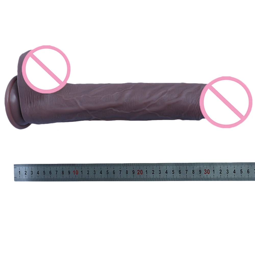 Skin Feeling Super Large Dildo Realistic Big Penis Soft Sexy Lesbian Strapon Suction Cup Vagina Orgasm Anal Sex Toys For Women Skin Feeling Super Large Dildo Realistic Big Penis Soft Sexy Lesbian Strapon Suction Cup Vagina Orgasm Anal Sex Toys For Women