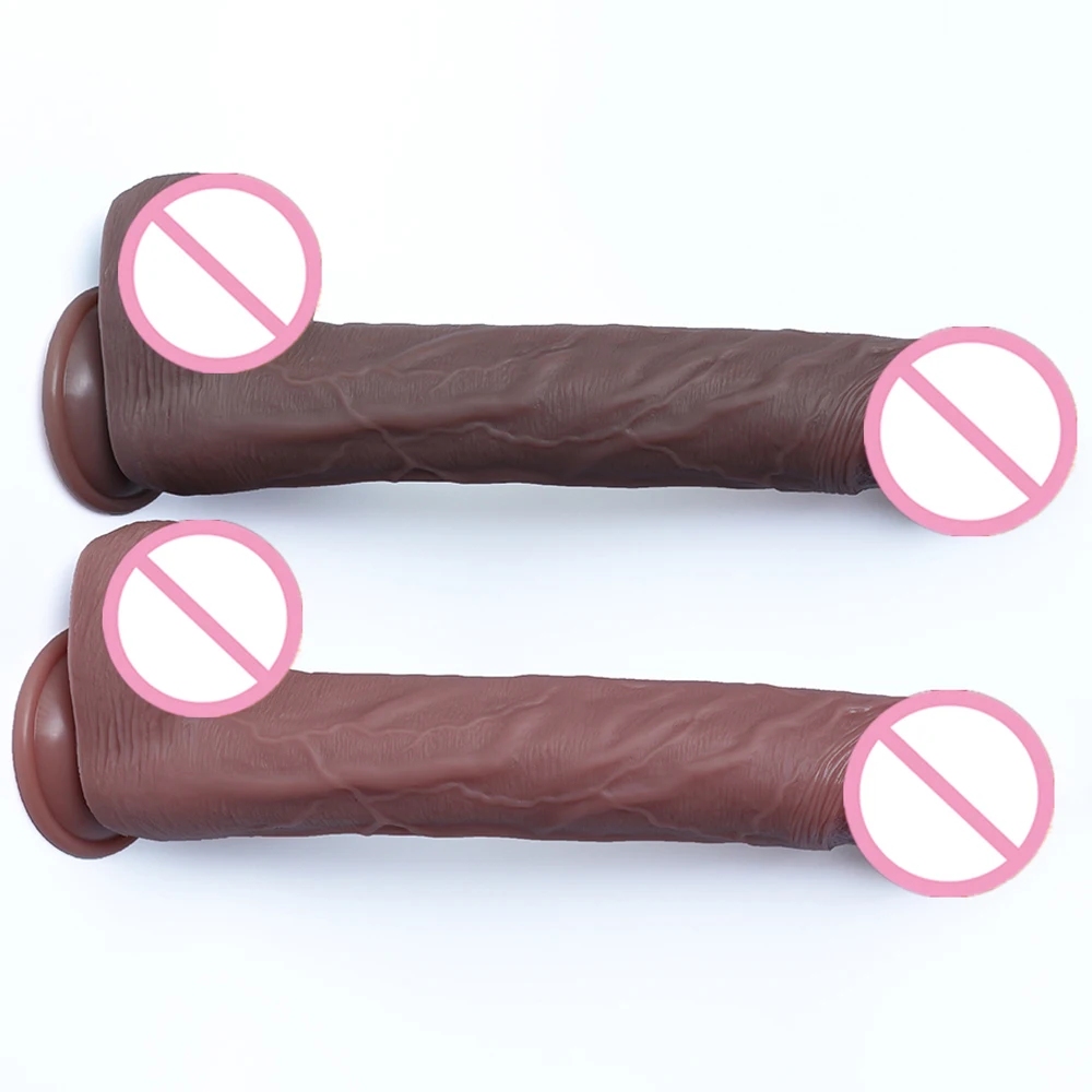 Skin Feeling Super Large Dildo Realistic Big Penis Soft Sexy Lesbian Strapon Suction Cup Vagina Orgasm Anal Sex Toys For Women Skin Feeling Super Large Dildo Realistic Big Penis Soft Sexy Lesbian Strapon Suction Cup Vagina Orgasm Anal Sex Toys For Women