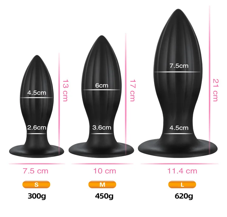 Soft Large Anal Balls Butt Plugs Big Anal Dildo Vaginal Prostate Massager Dilatodor Aanal Adult Sex Toys for Woman Men BDSM Soft Large Anal Balls Butt Plugs Big Anal Dildo Vaginal Prostate Massager Dilatodor Aanal Adult Sex Toys for Woman Men BDSM
