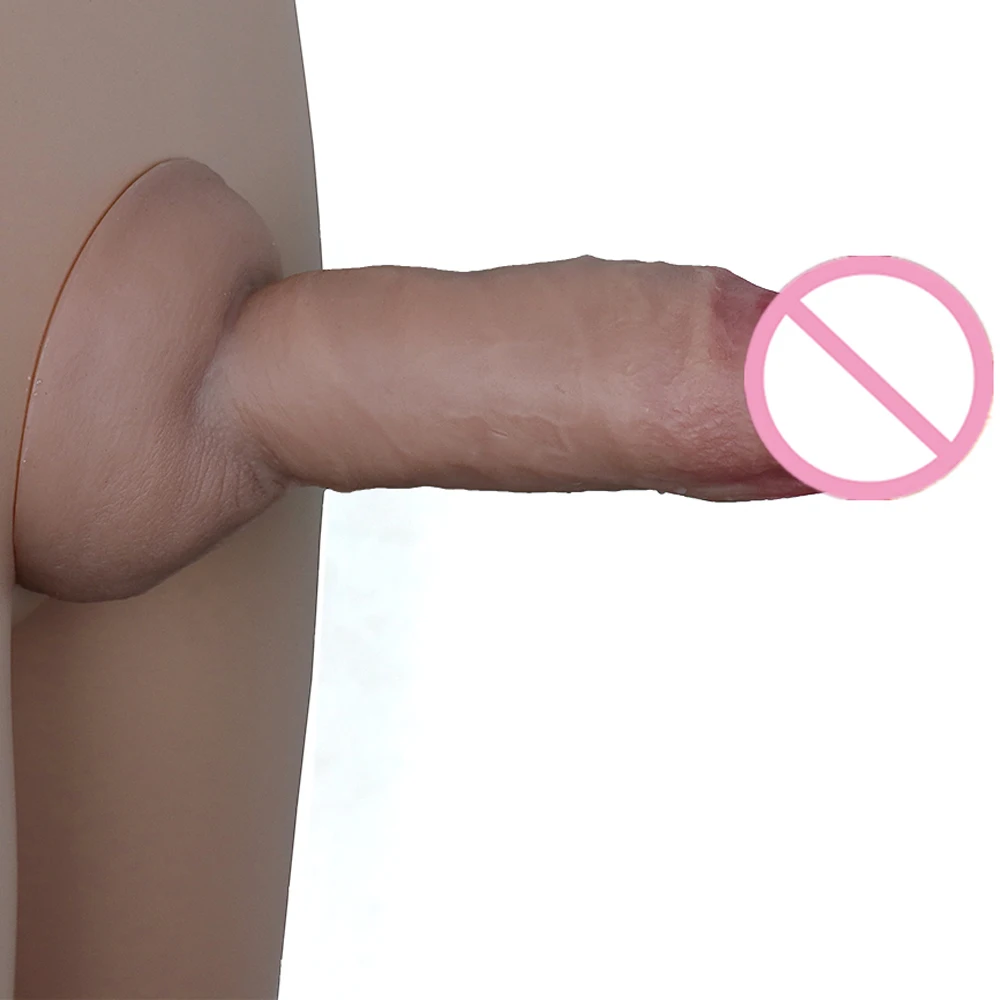 Realistic Phallus Soft Dildo Female Strapon Silicone Big Penis With Strong Suction Cup Masturbators Anal Sex Toys For Adults XXX