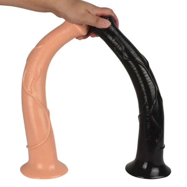 16.5 Inch Sex Toy Big Large Female Anal Dildo Penis Huge Giant Horse Dildo Suction Realistic Penis Erotic Dildosex Toy for Women