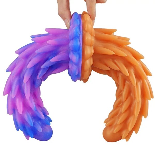New Large Spike Anal Plug Super Soft Silicone Dildo Anal Plug Anal Beads Prostate Massager Big Butt Plug Sex Toys For Men Women