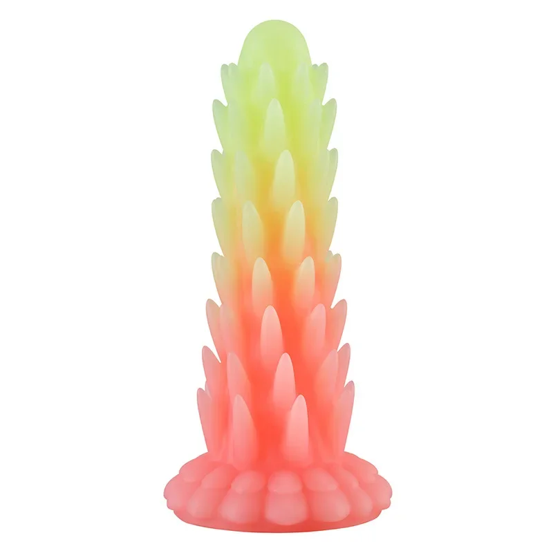 New Large Spike Anal Plug Super Soft Silicone Dildo Anal Plug Anal Beads Prostate Massager Big Butt Plug Sex Toys For Men Women