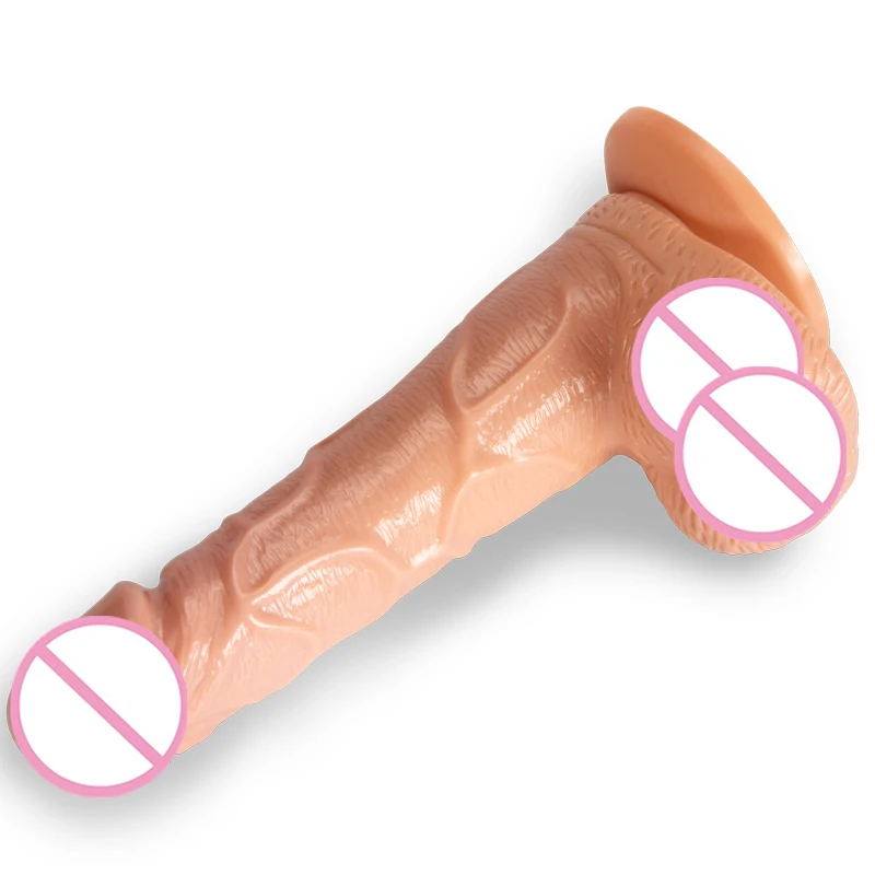 Soft Flesh Dildo Realistic with Suction Cup Sucker Big Artificial Penis for Women Female Masturbator Adult Sex Product Sex Toys Soft Flesh Dildo Realistic with Suction Cup Sucker Big Artificial Penis for Women Female Masturbator Adult Sex Product Sex Toys