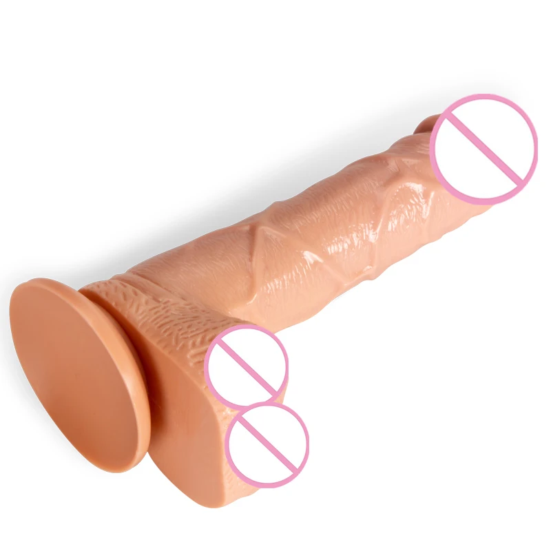 Soft Flesh Dildo Realistic with Suction Cup Sucker Big Artificial Penis for Women Female Masturbator Adult Sex Product Sex Toys Soft Flesh Dildo Realistic with Suction Cup Sucker Big Artificial Penis for Women Female Masturbator Adult Sex Product Sex Toys
