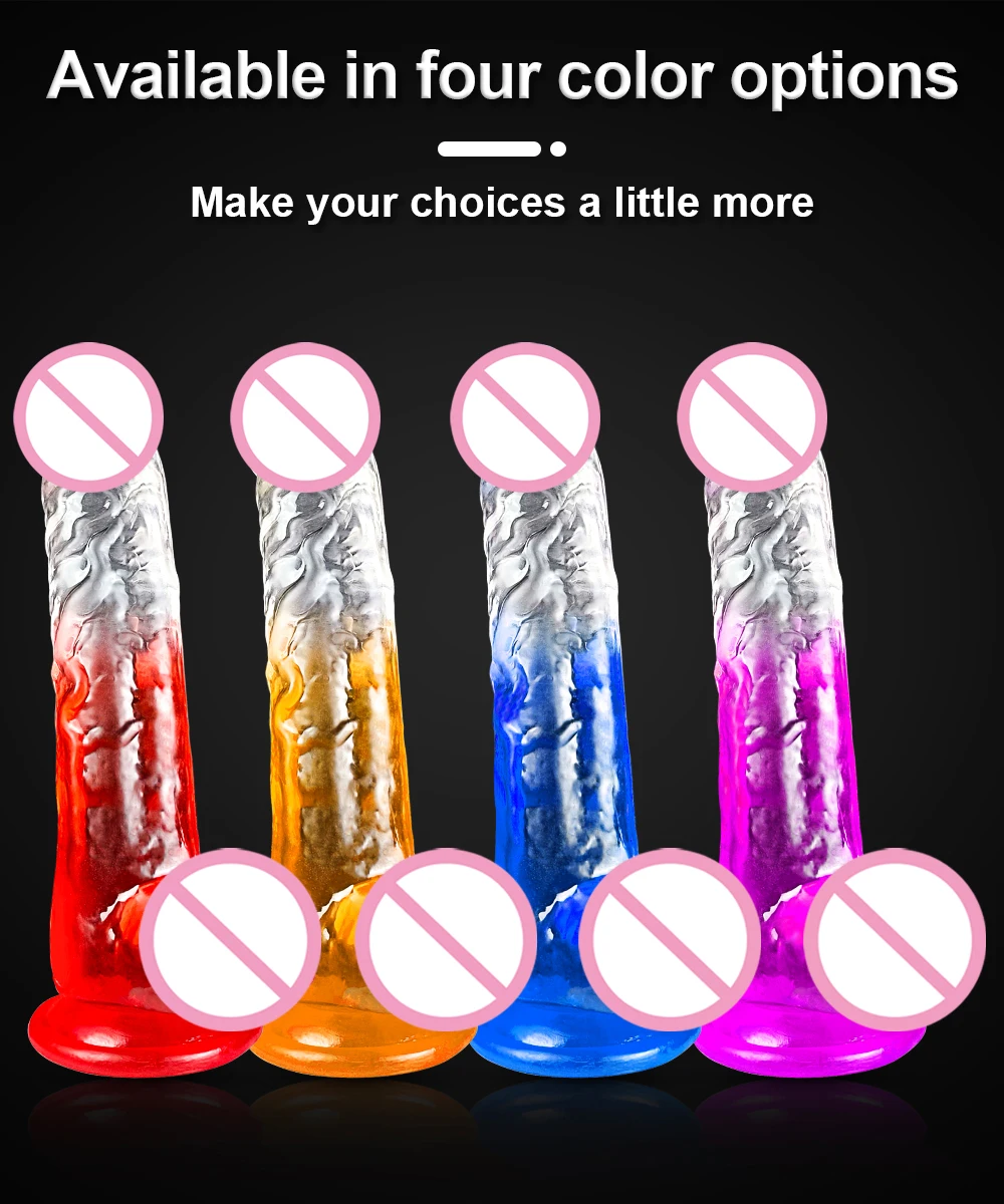 Realistic Dildo With Suction Cup Huge Jelly Fake Dick Big Penis Dildos Sex Toys for Woman Men Anal Butt Plug Adult Erotic Realistic Dildo With Suction Cup Huge Jelly Fake Dick Big Penis Dildos Sex Toys for Woman Men Anal Butt Plug Adult Erotic