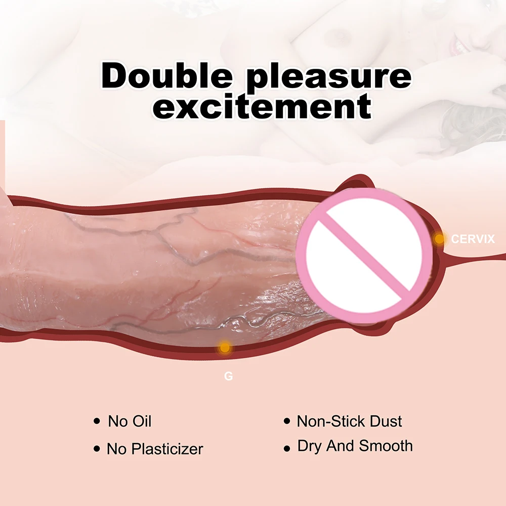 High Imitation Dick Soft Dildo Quality Realistic Huge Horse Cock No Vibrator Big Penis Sucker Anal Sex Toys For Couples Lesbian High Imitation Dick Soft Dildo Quality Realistic Huge Horse Cock No Vibrator Big Penis Sucker Anal Sex Toys For Couples Lesbian