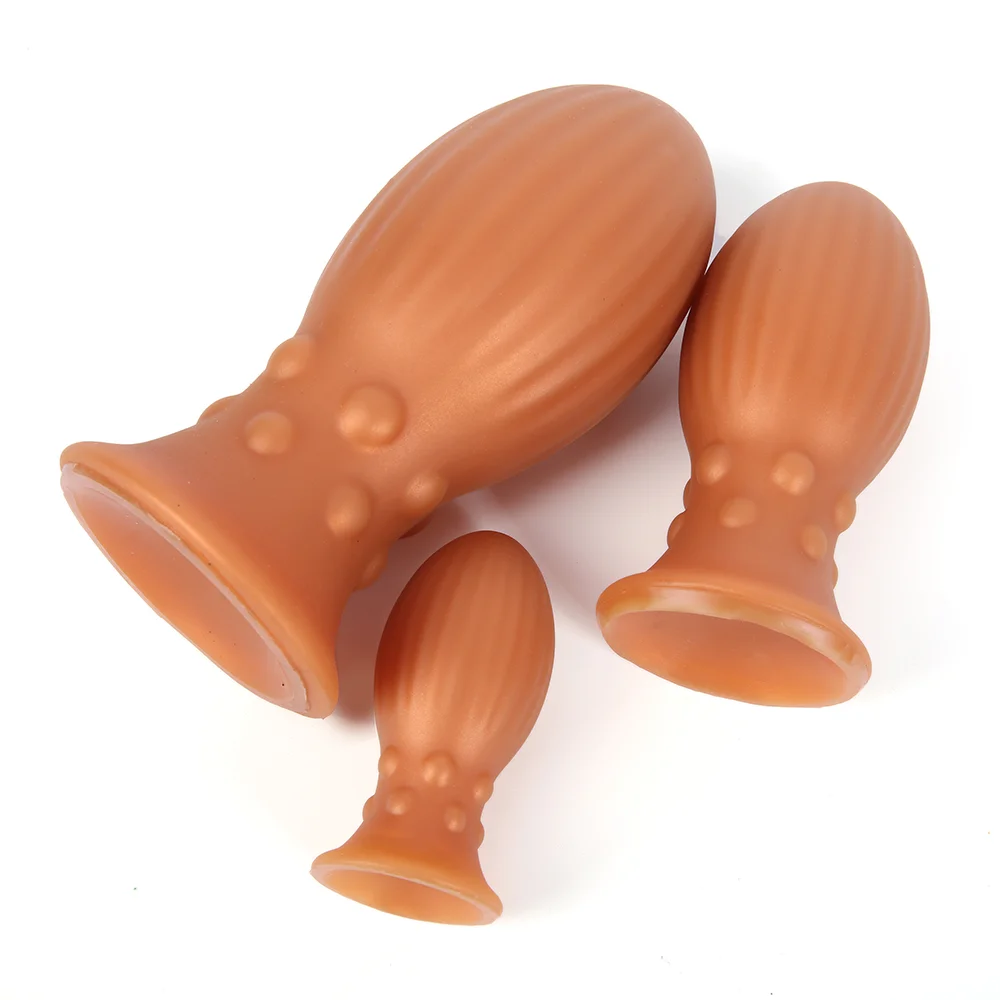 Large Anal Plug Dildo Big Butt Plug Anal Toys for Women Men Prostate Massage Huge Egg Anal Dilator Vaginal balls Shop Sextoys