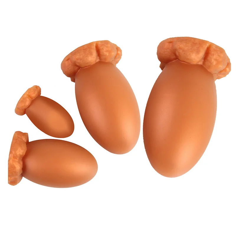 Large Anal Plug Dildo Big Butt Plug Anal Toys for Women Men Prostate Massage Huge Egg Anal Dilator Vaginal balls Shop Sextoys
