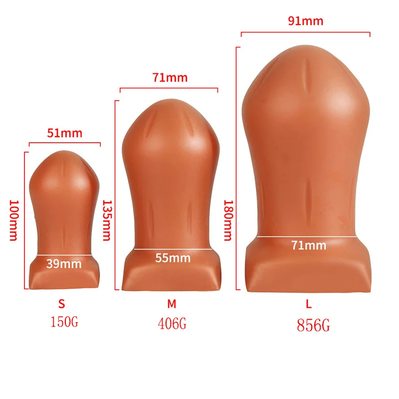 Large Anal Plug Dildo Big Butt Plug Anal Toys for Women Men Prostate Massage Huge Egg Anal Dilator Vaginal balls Shop Sextoys