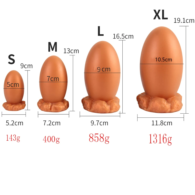 Large Anal Plug Dildo Big Butt Plug Anal Toys for Women Men Prostate Massage Huge Egg Anal Dilator Vaginal balls Shop Sextoys