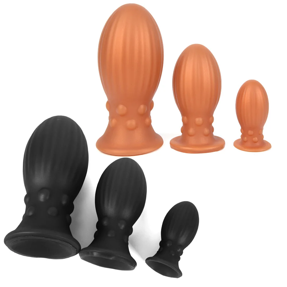 Large Anal Plug Dildo Big Butt Plug Anal Toys for Women Men Prostate Massage Huge Egg Anal Dilator Vaginal balls Shop Sextoys