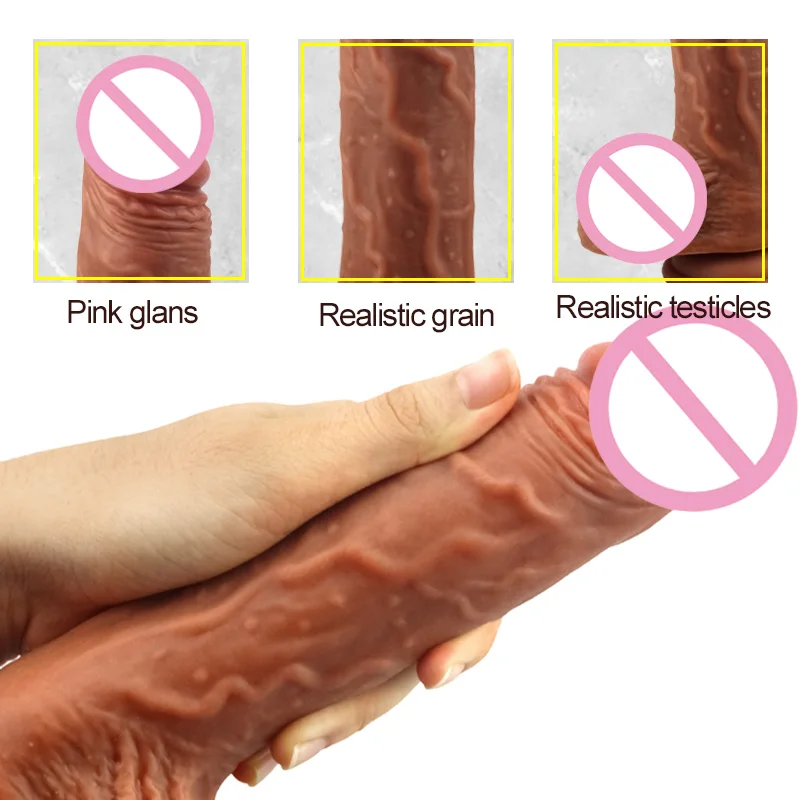 Big Dildo Vibrator Huge Automatic Telescopic Heating Penis Suction Cup Dildo Realistic Dildos for Women Sex Toys for Adult Toy