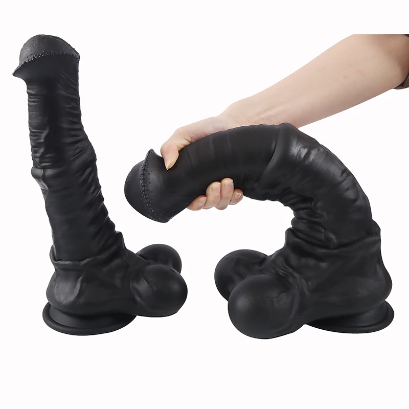 3 Style Horse Dildo Big Black Animal Dildo Xxl Lesbian Dick Penis Silicone Toys For Women Adult Toys Soft Dildos Anal Mixed Sex