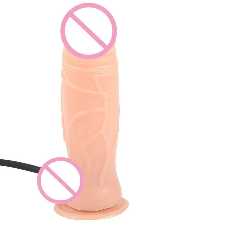 Huge Inflatable Dildo Suction Cup Anal Plug Realistic Penis Pump Big Butt Plug Vaginal Stimulation Sex Toys for Women Female