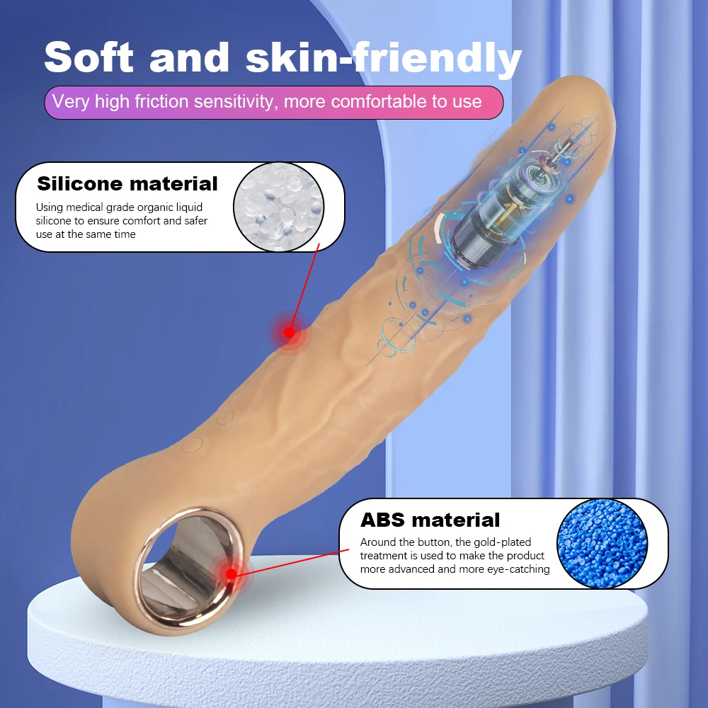 Telescopic Vibrator for Women Female Vagina Anal Stimulator Thrusting Realistic Big Penis Dildo Vibrators Masturbation Sex Toys Telescopic Vibrator for Women Female Vagina Anal Stimulator Thrusting Realistic Big Penis Dildo Vibrators Masturbation Sex Toys