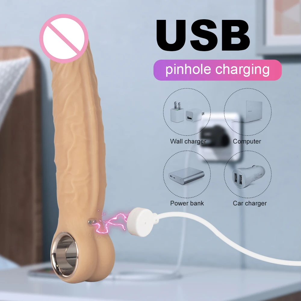 Telescopic Vibrator for Women Female Vagina Anal Stimulator Thrusting Realistic Big Penis Dildo Vibrators Masturbation Sex Toys Telescopic Vibrator for Women Female Vagina Anal Stimulator Thrusting Realistic Big Penis Dildo Vibrators Masturbation Sex Toys