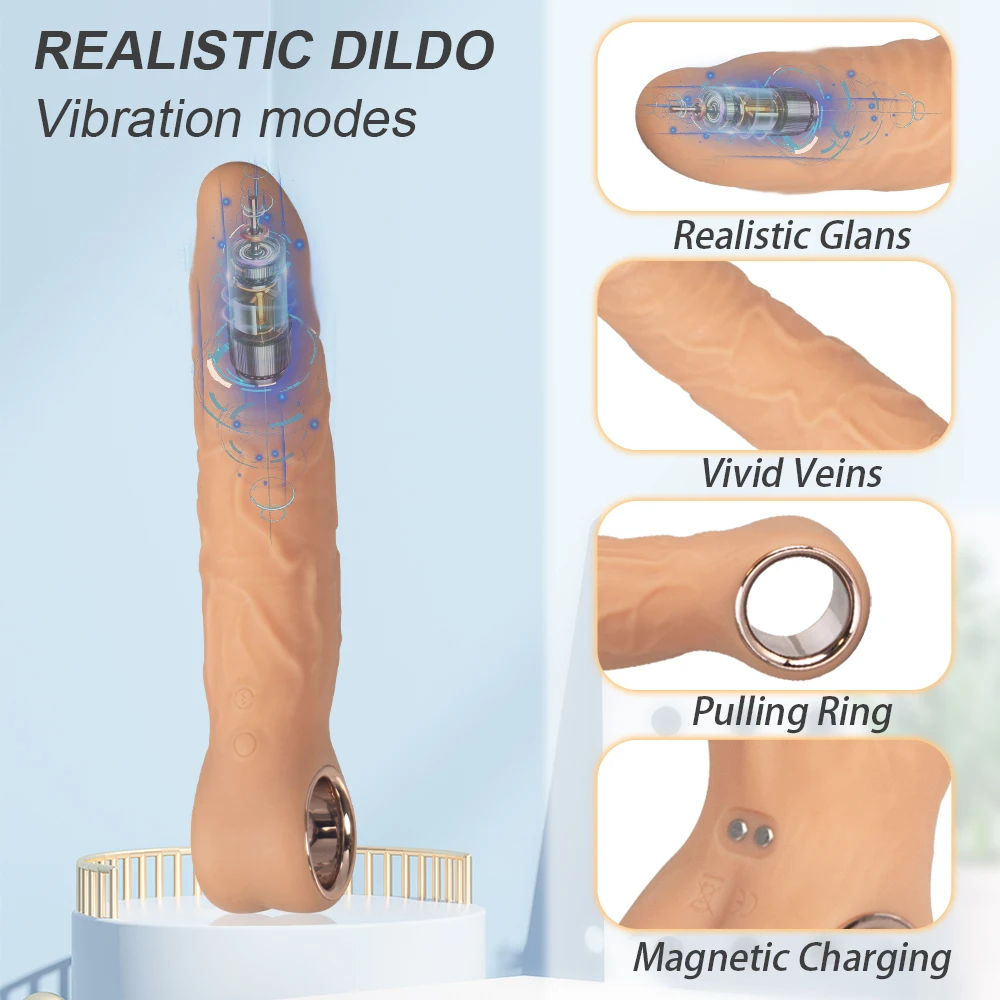 Telescopic Vibrator for Women Female Vagina Anal Stimulator Thrusting Realistic Big Penis Dildo Vibrators Masturbation Sex Toys Telescopic Vibrator for Women Female Vagina Anal Stimulator Thrusting Realistic Big Penis Dildo Vibrators Masturbation Sex Toys