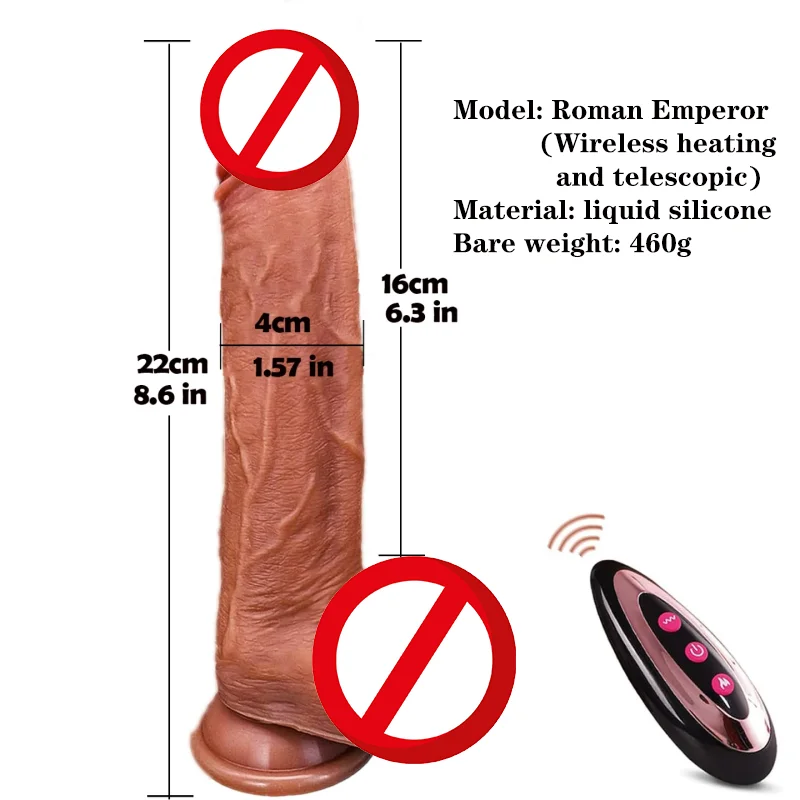 Thrusting Realistic Dildo Vibrator Anal Plug Heating Modes Female Gay Suction Cup Masturbator Couple Big Dick for Women Sex Toys Thrusting Realistic Dildo Vibrator Anal Plug Heating Modes Female Gay Suction Cup Masturbator Couple Big Dick for Women Sex Toys