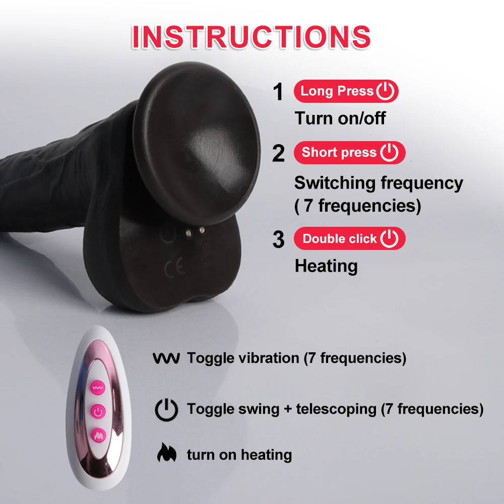 Realistic dildo for women sex toys telescopic vibrator with female stimulator dildos vibrators big penis anal dildo vibrator