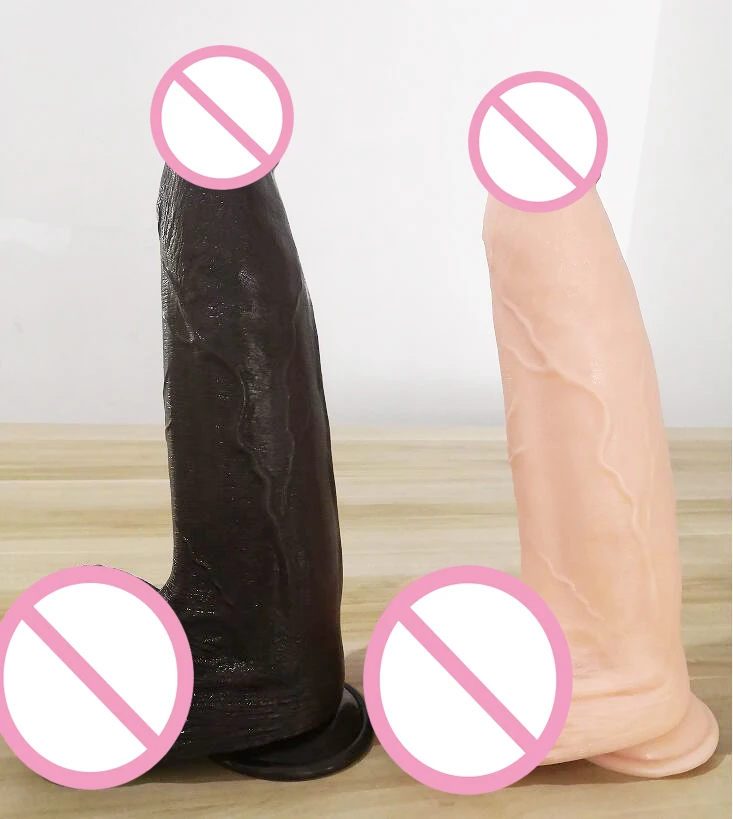 Large Thick Dildo Suction Cup, Realistic Penis Huge Dong Big Cock Dick Adult Female Masturbate Erotic Sex Toys for Women
