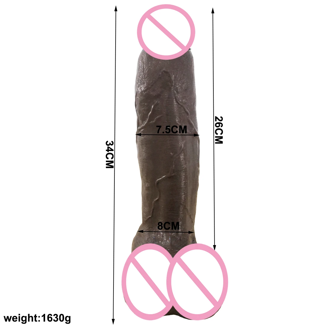 Large Thick Dildo Suction Cup, Realistic Penis Huge Dong Big Cock Dick Adult Female Masturbate Erotic Sex Toys for Women