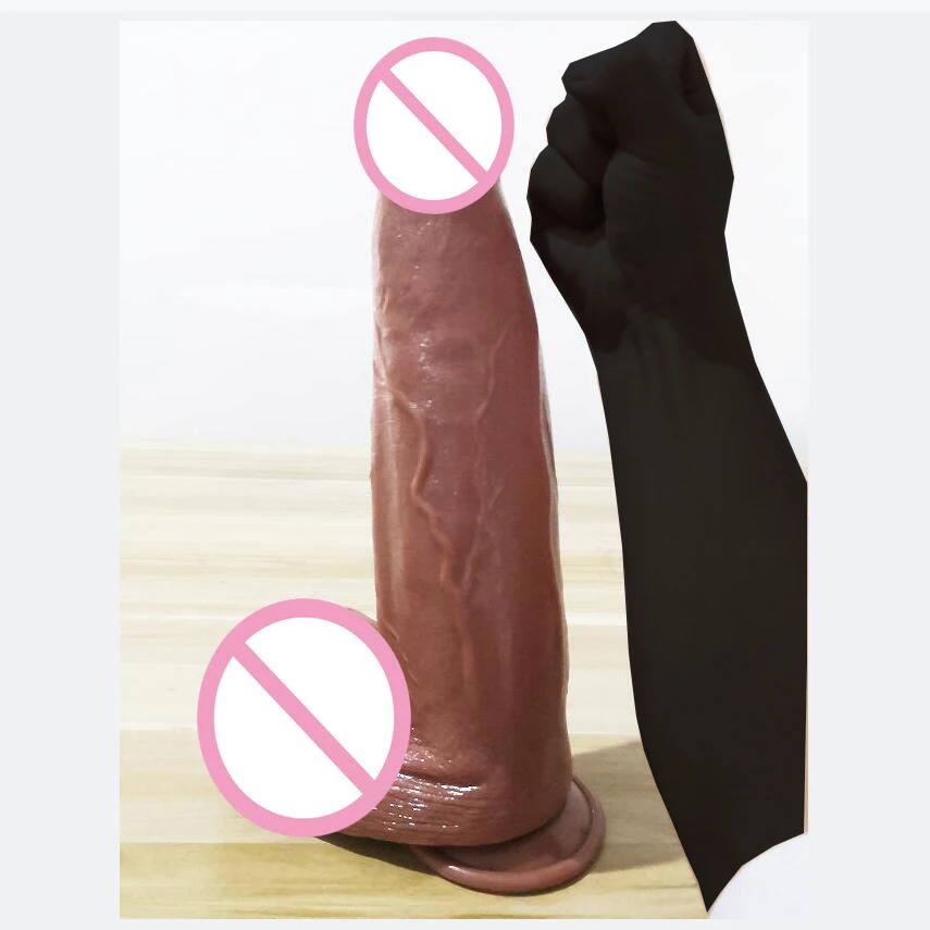 Large Thick Dildo Suction Cup, Realistic Penis Huge Dong Big Cock Dick Adult Female Masturbate Erotic Sex Toys for Women